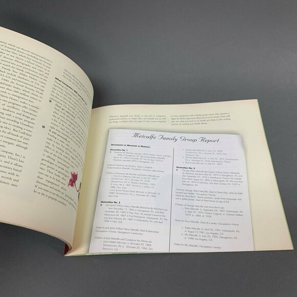 Recollections Scrapbook & Guide for Your Own Family Album by Sallyann J Murphey - Picture 11 of 11